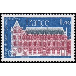 France Francia 2045 1979 Abadía de St. Germain-des-Prés MNH