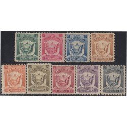Nicaragua Franqueo Oficial 136/42a 1906 MH