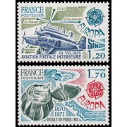 France Francia 2046/47 1979 Europa MNH France Francia 2046/47 1979 Europa MNH
