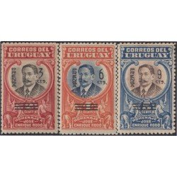 Uruguay 278/80 1924 Jose Enrique Rodó MNH Uruguay 278/80 1924 Jose Enrique Rodó MNH