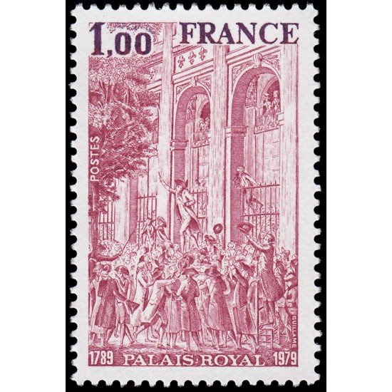 France Francia 2049 1979 Palacio Royal MNH