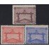 Uruguay 371/73 1928 Victoria del equipo de fútbol en los juegos olímpicos de Amsterdam MNH