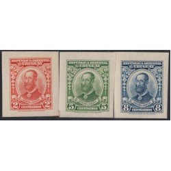 Uruguay 374/76 1928 Inauguración del Monumento al General Eugenio Garzón MNH Uruguay 374/76 1928 Inauguración del Monumento al General Eugenio Garzón MNH