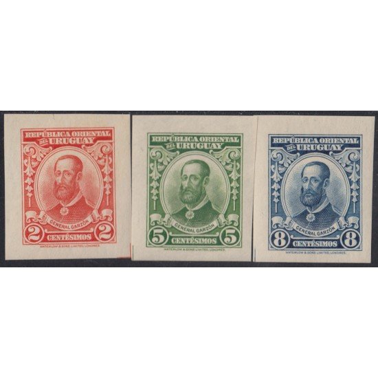 Uruguay 374/76 1928 Inauguración del Monumento al General Eugenio Garzón MNH Uruguay 374/76 1928 Inauguración del Monumento al General Eugenio Garzón MNH