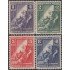 Uruguay 410/13 1930 Protección al Anciano MH
