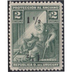 Uruguay 442 1932 Protección al Anciano MNH Uruguay 442 1932 Protección al Anciano MNH