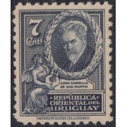 Uruguay 461 1933  Aniversario de la muerte del Poeta Juan Zorilla de San Martín MNH