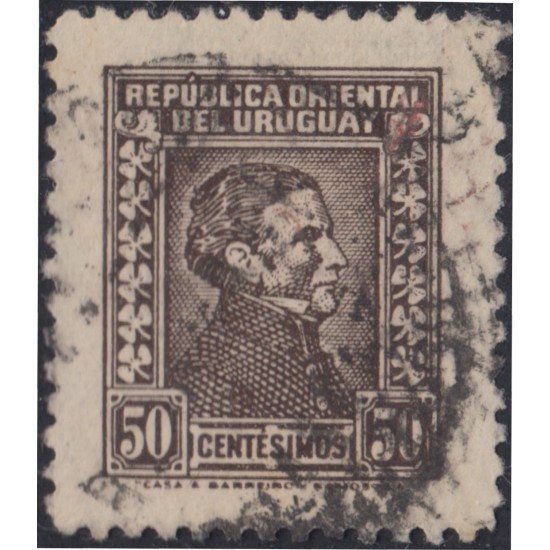 Uruguay 477 1934 Serie Antigua Artigas Litografía Usado Uruguay 477 1934 Serie Antigua Artigas Litografía Usado
