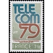 France Francia 2055 1979 Telecom 79 MNH France Francia 2055 1979 Telecom 79 MNH