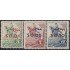 Uruguay 552/54 1944 75º Aniversario de la Colonia de Suiza MNH