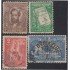 Uruguay 556/59 1945 Centenario del nacimiento del escritor José Pedro Varela Usado