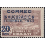 Uruguay 567 1945 Inauguración de la presa sur de Río Negro MNH