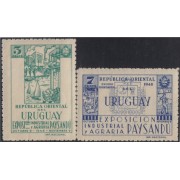 Uruguay 593/94 1948 Exposición de Paysandu MNH