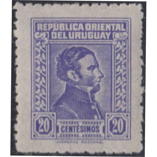 Uruguay 596 1949 Serie antigua Artigas MH Uruguay 596 1949 Serie antigua Artigas MH