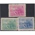 Uruguay 599/601 1950 Bicentenario de Cordon distrito de Montevideo MNH