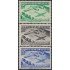 Uruguay 616/18 1952 75º Aniversario de la UPU MNH