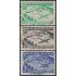 Uruguay 616/18 1952 75º Aniversario de la UPU Usado