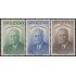 Uruguay 620/22 1953 Homenaje a Roosevelt MNH