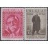Uruguay 642/43 1956 Centenario del nacimiento del Presidente José Battle y Ordonez MNH