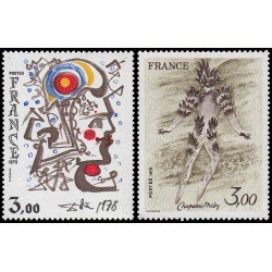 France Francia 2067/68 1979 Serie creación filatéica MNH