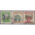 Uruguay 655/57 1959 Timbres postales de 1954 Usado