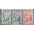 Uruguay 658/60 1959 70º Aniversario del nacimiento de la poeta chilena Gabriela Mistral Usado