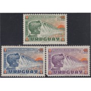 Uruguay 666/68 1959 Recuperación Nacional MNH