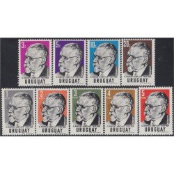 Uruguay 669/77 1960 Centenario del nacimiento del Dr Martin C. Martínez MNH Uruguay 669/77 1960 Centenario del nacimiento del Dr Martin C. Martínez MNH