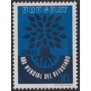 Uruguay 678 1960 Tipo bg Año Mundial del Refugiado MNH