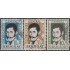 Uruguay 682/84 1961 Brigadier General Manuel Oribe Usado
