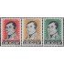 Uruguay 697/99 1962 General Fructuoso Rivera MNH