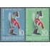 Uruguay 700/01 1962 Centenario de la instalación de la colonia Suiza en Uruguay MNH