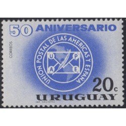 Uruguay 710 1963 50 Años de la UPAE MNH Uruguay 710 1963 50 Años de la UPAE MNH