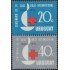 Uruguay 717/18 1964 Centenario de la Cruz Roja internacional MNH