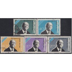 Uruguay 719/23 1964 5º Aniversario de la muerte de Luis Alberto de Herrera Usado Uruguay 719/23 1964 5º Aniversario de la muerte de Luis Alberto de Herrera Usado