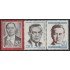 Uruguay 742/44 1966 Celebridades MNH