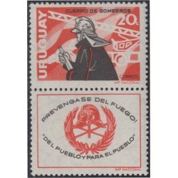 Uruguay 746 1966 Lucha contra incendios MNH Uruguay 746 1966 Lucha contra incendios MNH