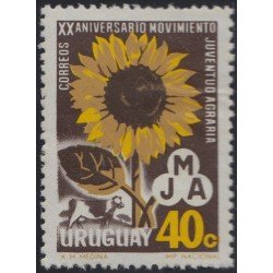 Uruguay 751 1966 XX Aniversario movimiento juventud Agraria MNH Uruguay 751 1966 XX Aniversario movimiento juventud Agraria MNH