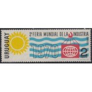 Uruguay 778 1969 2da Feria Internacional de la Industria en Montevideo MNH