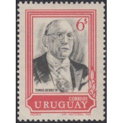 Uruguay 784 1970 Presidente Tomás Berrera MNH Uruguay 784 1970 Presidente Tomás Berrera MNH
