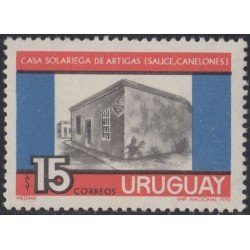 Uruguay 787 1970 Casa solariega de Artigas MNH Uruguay 787 1970 Casa solariega de Artigas MNH