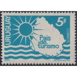 Uruguay 787A 1970 País de Turismo MNH Uruguay 787A 1970 País de Turismo MNH