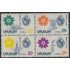 Uruguay 788/91 1970 Expo 70 Japón Exposición Universal de Osaka MNH