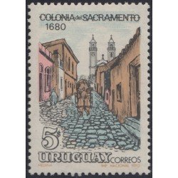 Uruguay 792 1970 290º Aniversario de la fundación de Colonia del Sacramento MNH Uruguay 792 1970 290º Aniversario de la fundación de Colonia del Sacramento MNH
