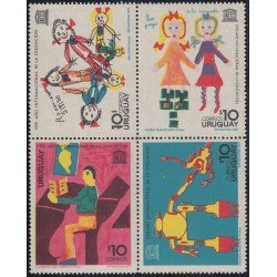 Uruguay 795/98 1970 Año Internacional de la Educación (UNESCO) MNH Uruguay 795/98 1970 Año Internacional de la Educación (UNESCO) MNH