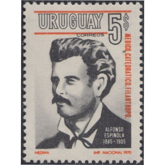 Uruguay 799 1971 Dr Alfonso Espinola Filántropo MNH Uruguay 799 1971 Dr Alfonso Espinola Filántropo MNH