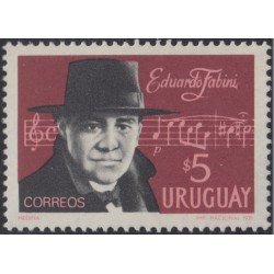 Uruguay 806 1971 Eduardo Fabini CompositorMNH Uruguay 806 1971 Eduardo Fabini CompositorMNH