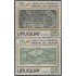 Uruguay 815/16 1971 75º Aniversario de la Banca de la República Oriental de Uruguay MNH