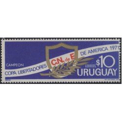 Uruguay 818 1971 Victoria Nacional y Campeones de América del Sur de Fútbol MNH Uruguay 818 1971 Victoria Nacional y Campeones de América del Sur de Fútbol MNH