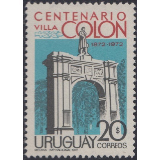 Uruguay 832 1972 Centenario Villa Colón MNH Uruguay 832 1972 Centenario Villa Colón MNH